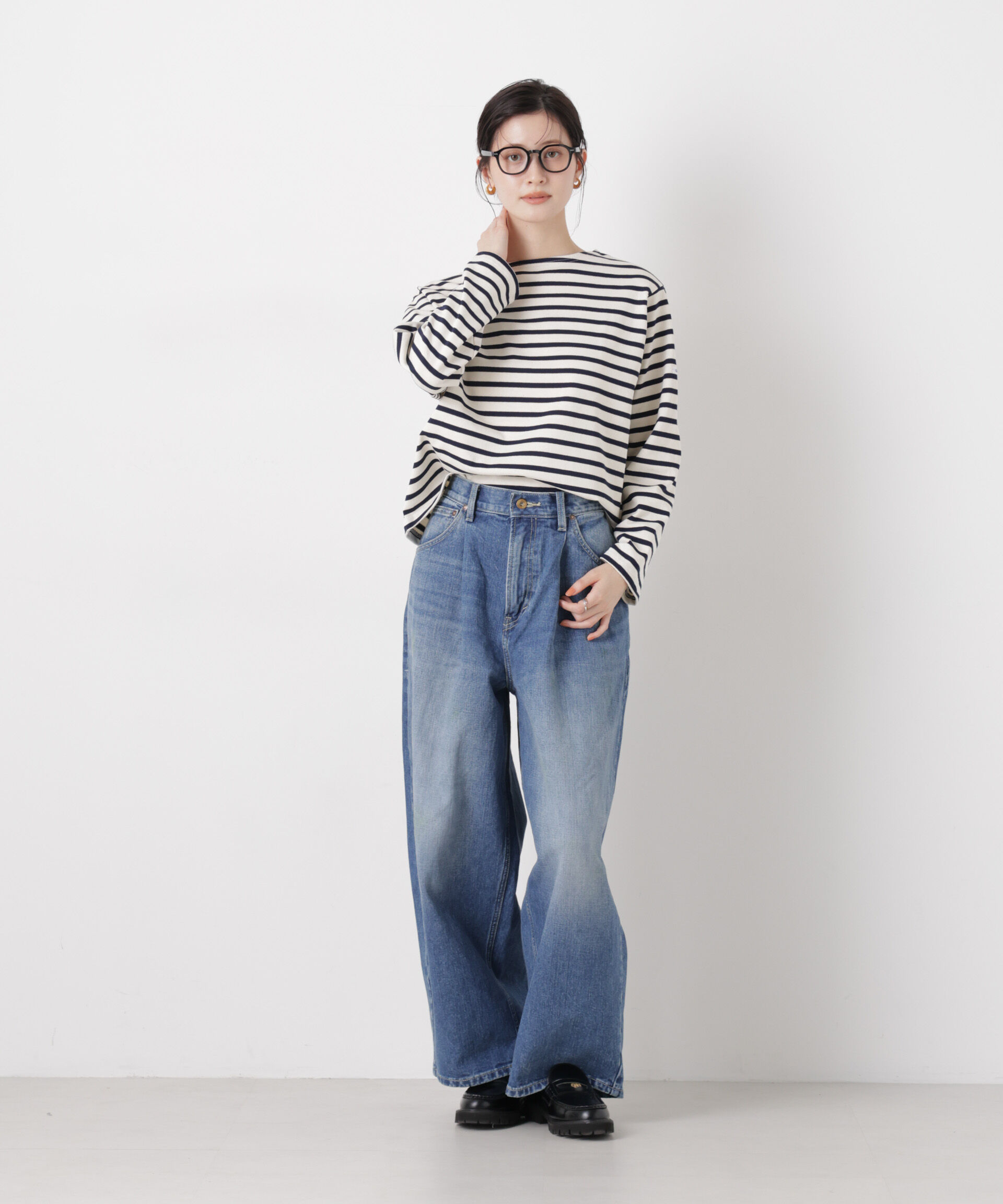 nano･universe「ORCIVAL/CREW NECK L/S P.O.」|Tシャツ・カットソー|