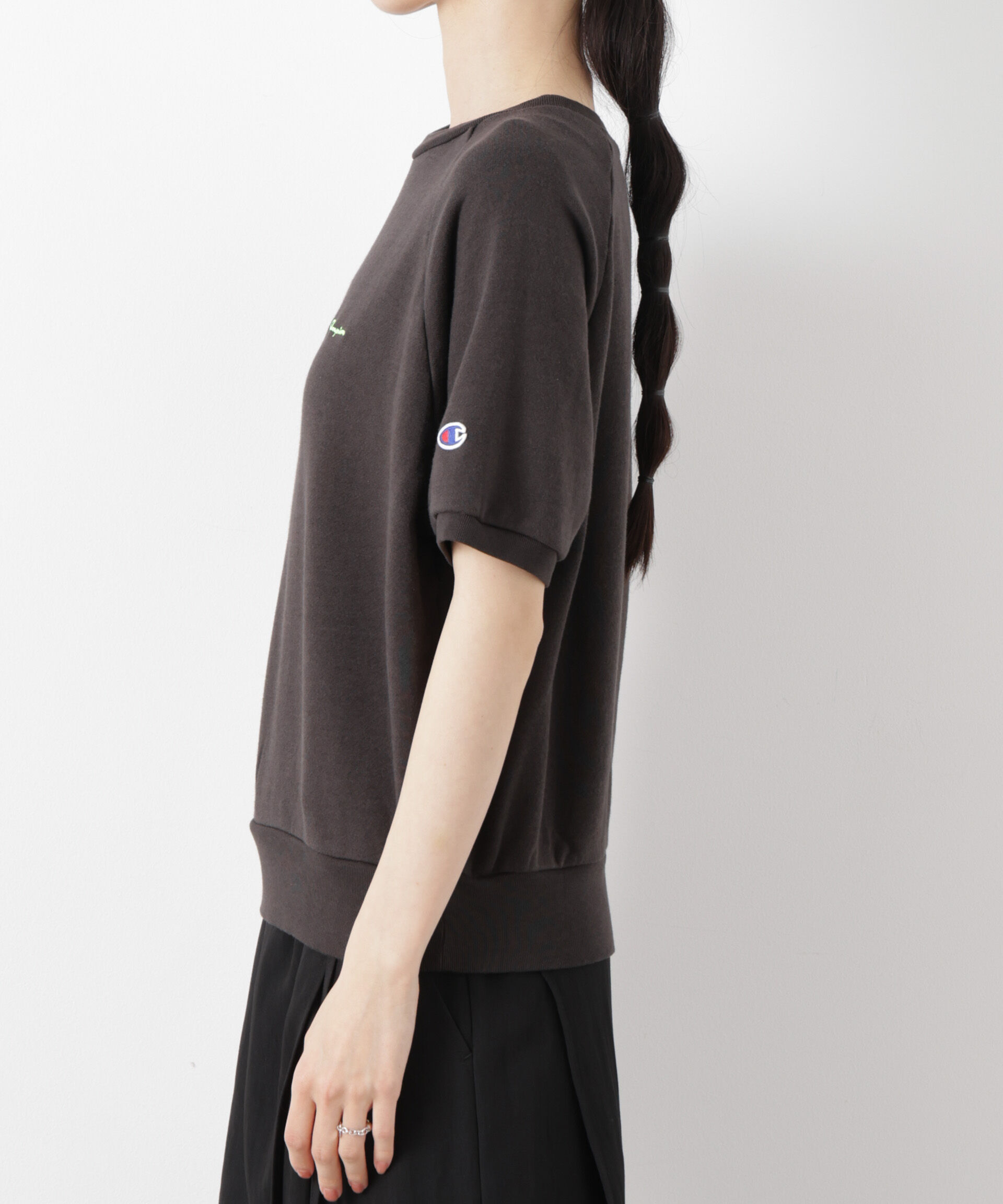 nano･universe「Champion/SHORT SLEEVE SWEATSHIRT」|Tシャツ・カットソー|