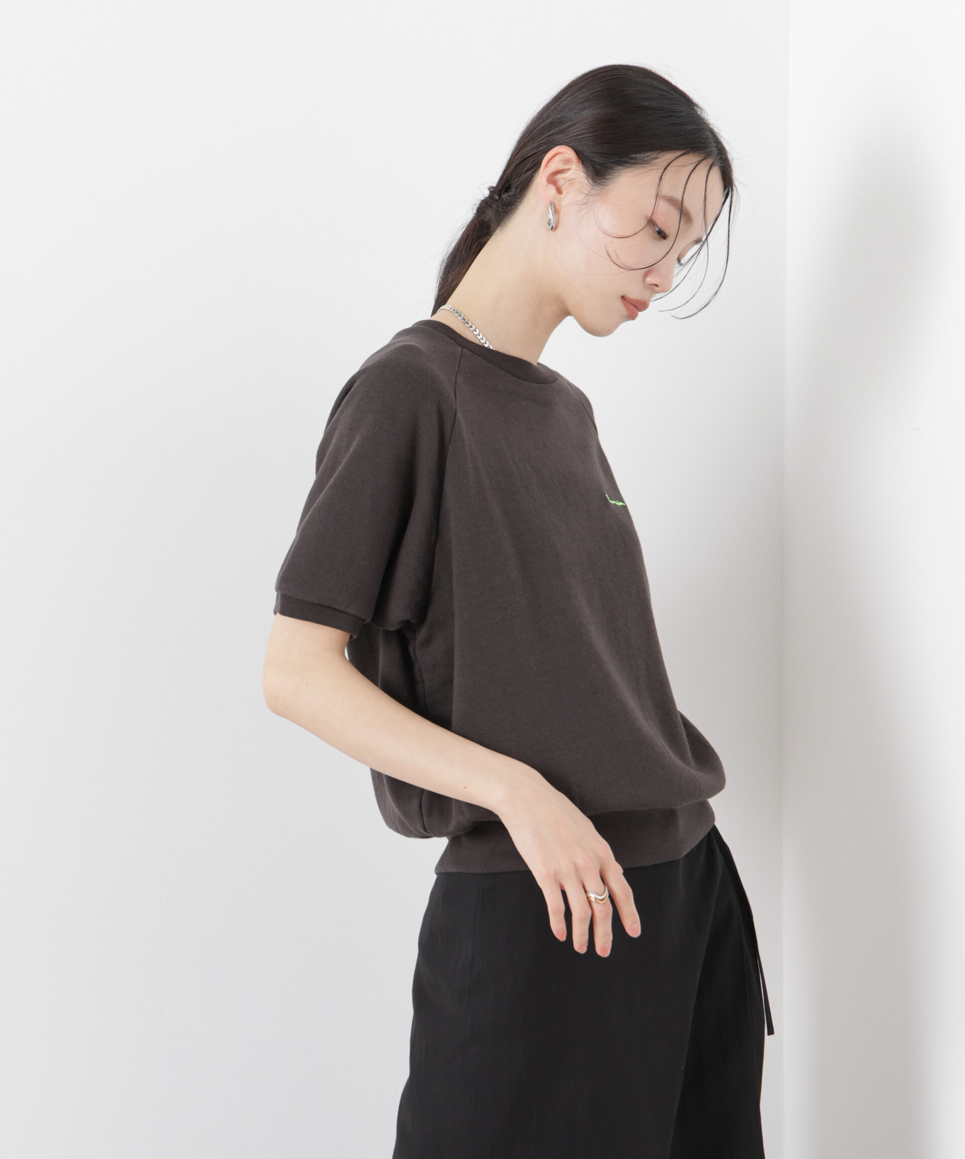 nano･universe「Champion/SHORT SLEEVE SWEATSHIRT」|Tシャツ・カットソー|