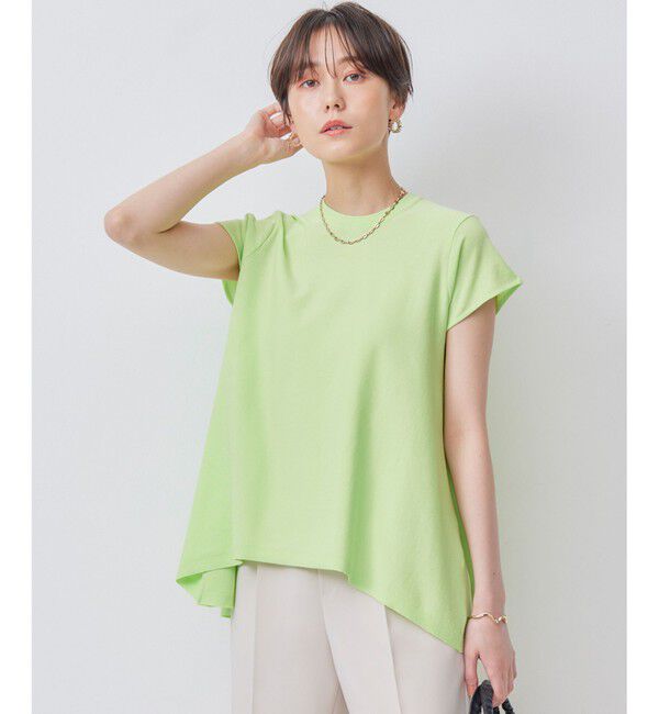 組曲「【WEB限定カラーあり】バックフレアニットTシャツ」|ニット・セーター|【WEB限定】ｾ