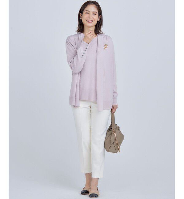 組曲「【WEB限定】ベーシックダブルクロス テーパードパンツ」|その他|