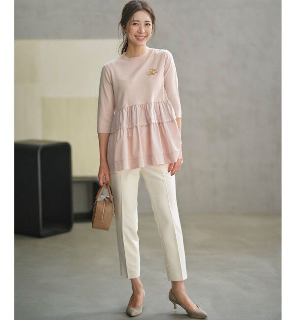 組曲「【WEB限定】ベーシックダブルクロス テーパードパンツ」|その他|