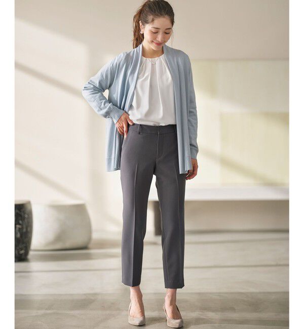 組曲「【WEB限定】ベーシックダブルクロス テーパードパンツ」|その他|