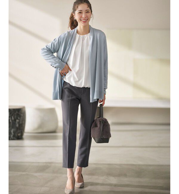 組曲「【WEB限定】ベーシックダブルクロス テーパードパンツ」|その他|