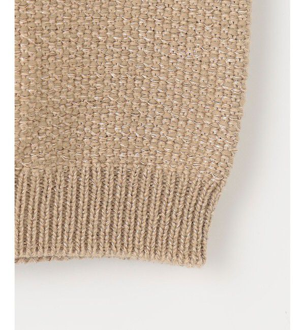 自由区「【洗える】シャイニーツイードプルオーバー ニット」|ニット・セーター|