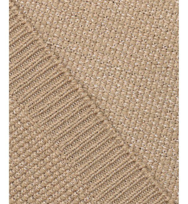 自由区「【洗える】シャイニーツイードプルオーバー ニット」|ニット・セーター|