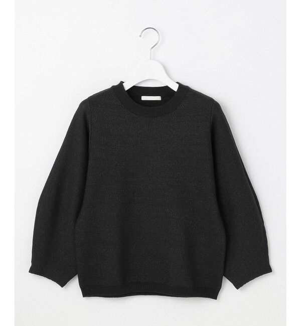 自由区「【洗える】シャイニーツイードプルオーバー ニット」|ニット・セーター|