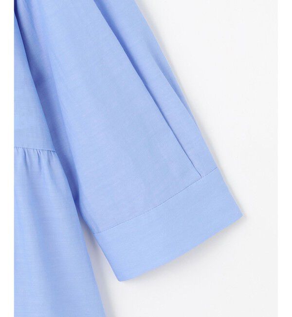 自由区「シアーソフトシャンブレーペプラム ブラウス」|シャツ・ブラウス|