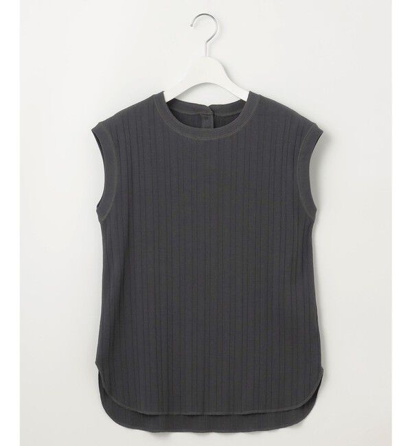 23区「【SLOW/一部店舗限定】ランダムリブフライス フレンチスリーブ カットソー」|Tシャツ・カットソー|