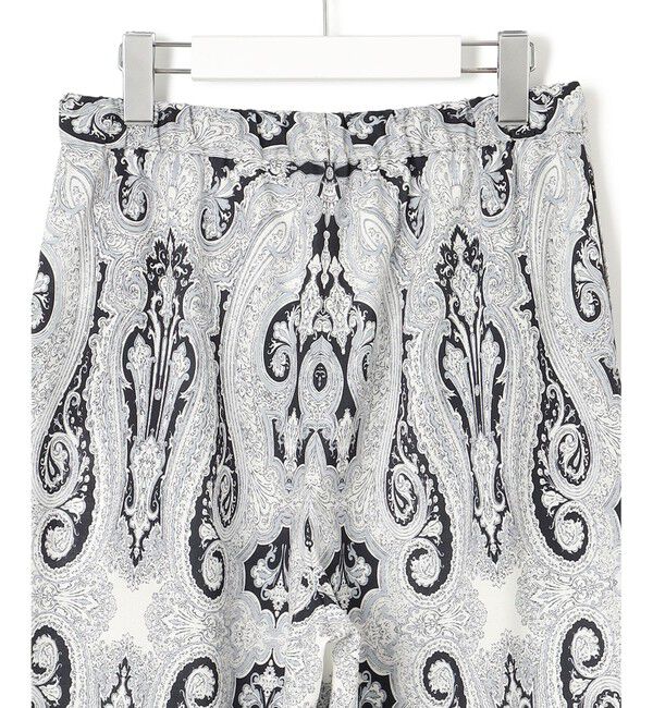 23区「【洗える】Rattiドローイングペイズリープリント ワイド パンツ」|その他|