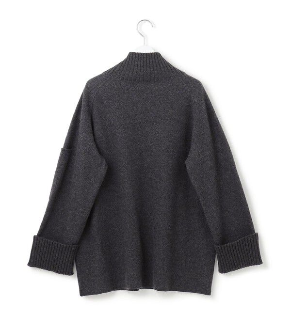 23区「【新色追加】ボイルドウールコンビニット チュニック」|ニット・セーター|