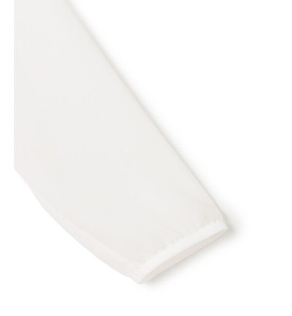 23区「【洗える】ジョーゼットフリル ブラウス」|シャツ・ブラウス|