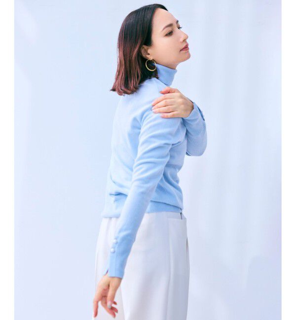 BEIGE,「LAC / 2WAYストレッチワイドタックパンツ」|その他|