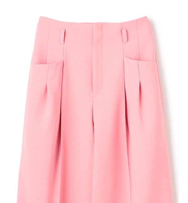 BEIGE,「LAC / 2WAYストレッチワイドタックパンツ」|その他|