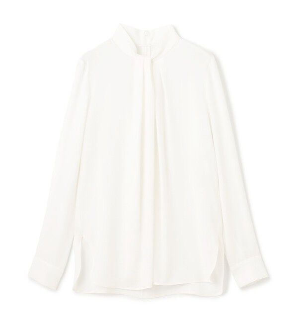 BEIGE,「ANITA / ロングスリーブタックブラウス」|シャツ・ブラウス|