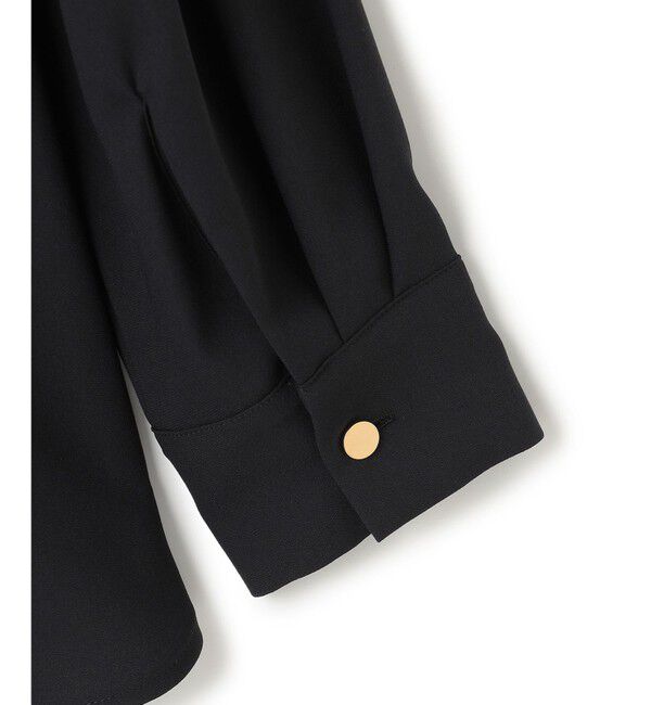 BEIGE,「ANITA / ロングスリーブタックブラウス」|シャツ・ブラウス|