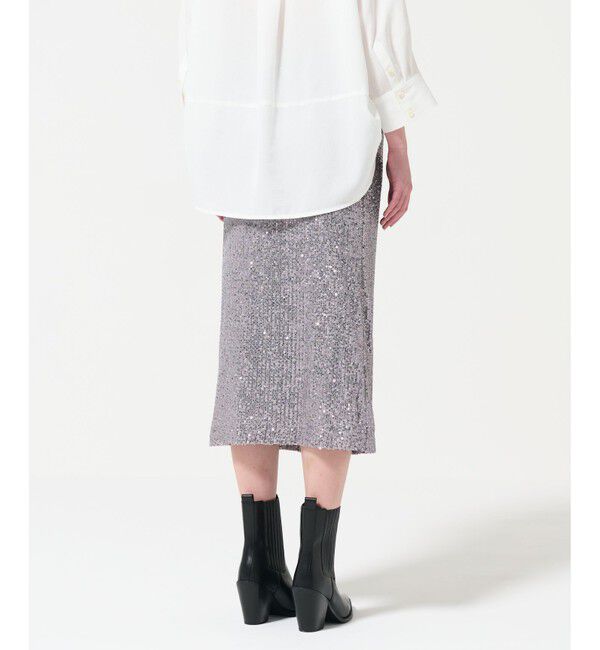 GRACE CONTINENTAL「スパンコールタイトスカート」|スカート|