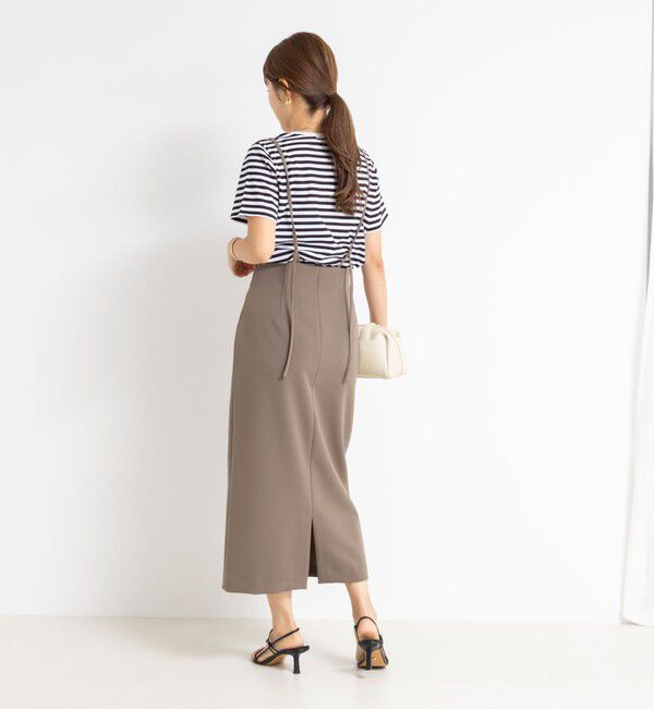 NOLLEY'S sophi「シルケット天竺フロッキーロゴTシャツ」|Tシャツ・カットソー|