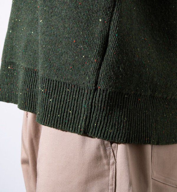 GLOSTER「【GLOSTER/グロスター】カラーネップ プルオーバー クルーネックニット」|ニット・セーター|