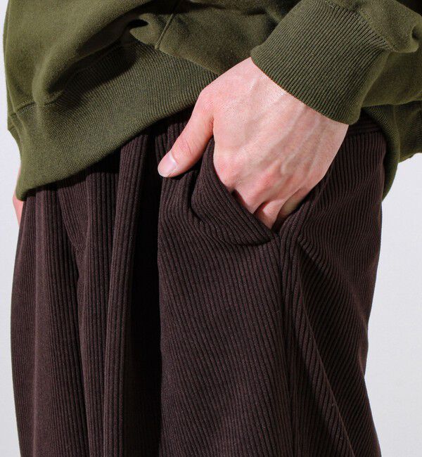 GLOSTER「【セットアップ対応可能】コーデュロイ オールマイティイージーパンツ」|チノ|