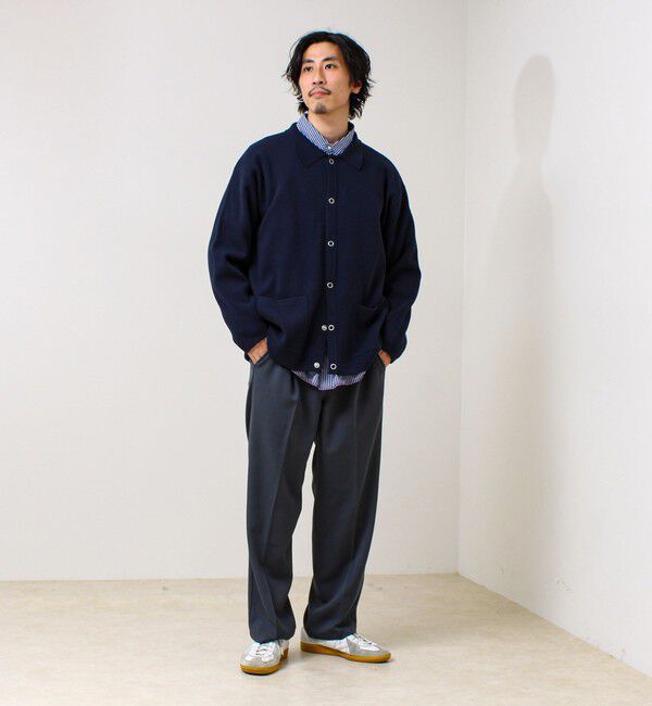 GLOSTER「【品よく羽織れる】COACH KNITカーデ」|カーディガン|