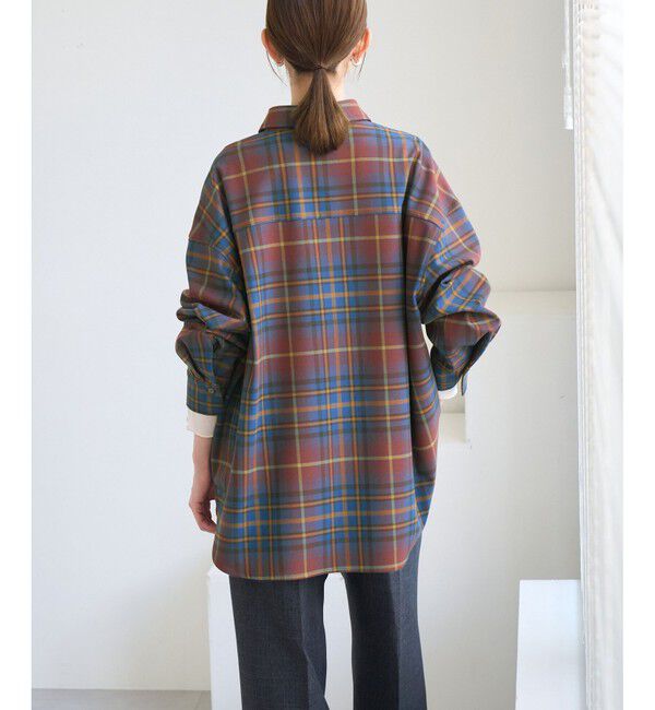 Rope&rsquo;Picnic「チェックネルシャツ/リンクコーデ」|シャツ・ブラウス|