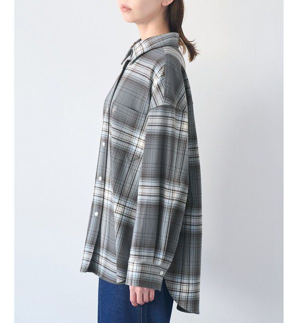 Rope&rsquo;Picnic「チェックネルシャツ/リンクコーデ」|シャツ・ブラウス|