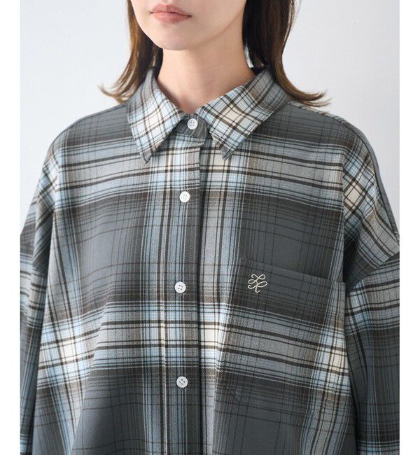 Rope&rsquo;Picnic「チェックネルシャツ/リンクコーデ」|シャツ・ブラウス|