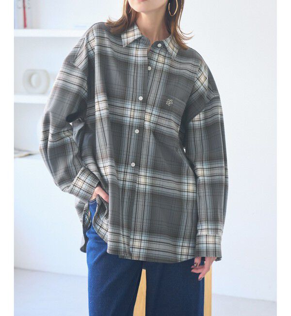 Rope&rsquo;Picnic「チェックネルシャツ/リンクコーデ」|シャツ・ブラウス|