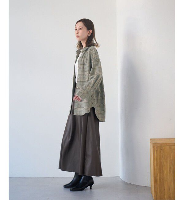 Rope&rsquo;Picnic「チェックネルシャツ/リンクコーデ」|シャツ・ブラウス|