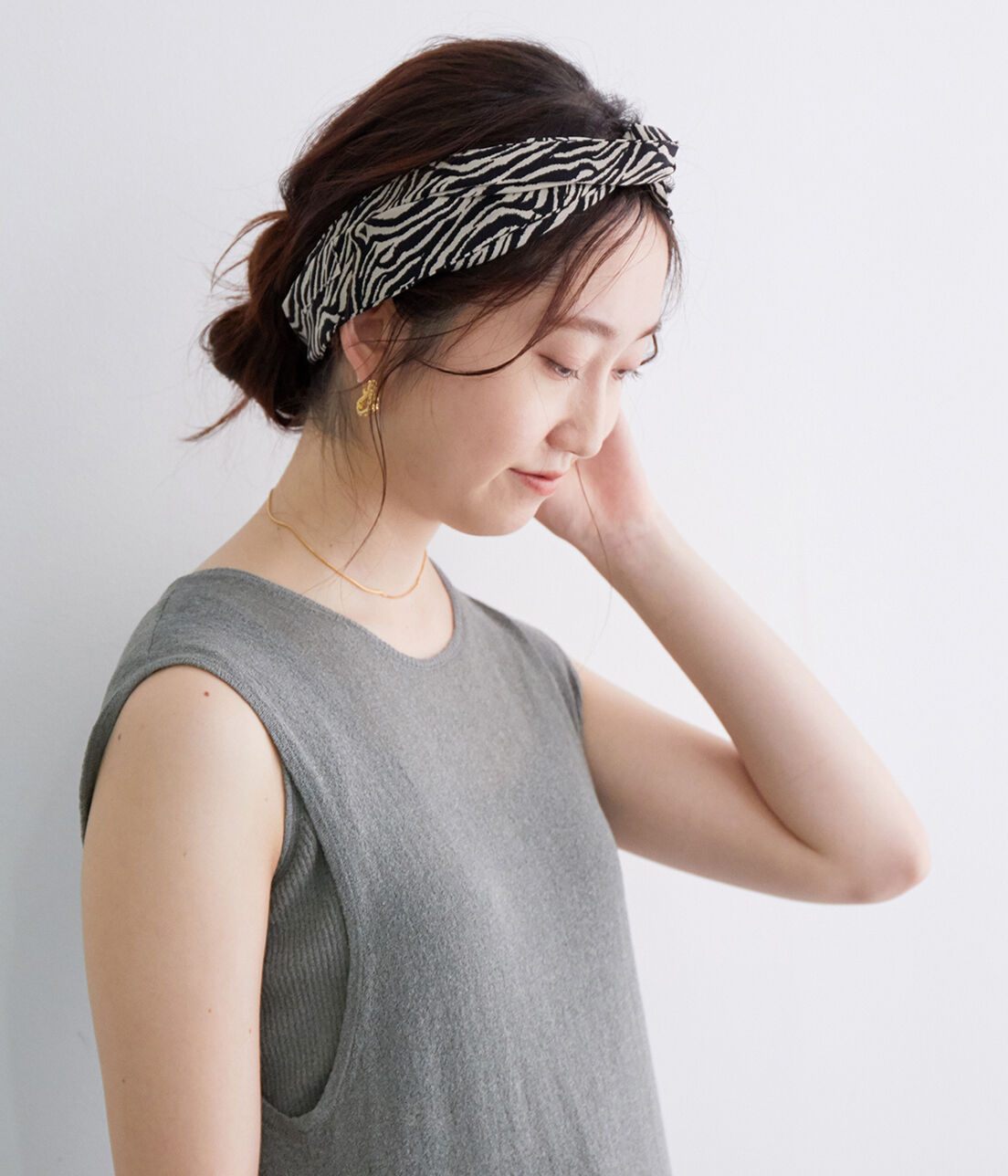 ADAM ET ROPE'「アイススカーフ」|ストール|