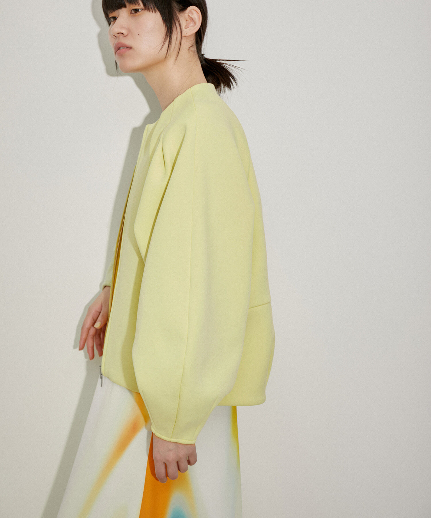 ADAM ET ROPE'「【サステナブル】ダンボールコクーンブルゾン」|ブルゾン・スタジャン|