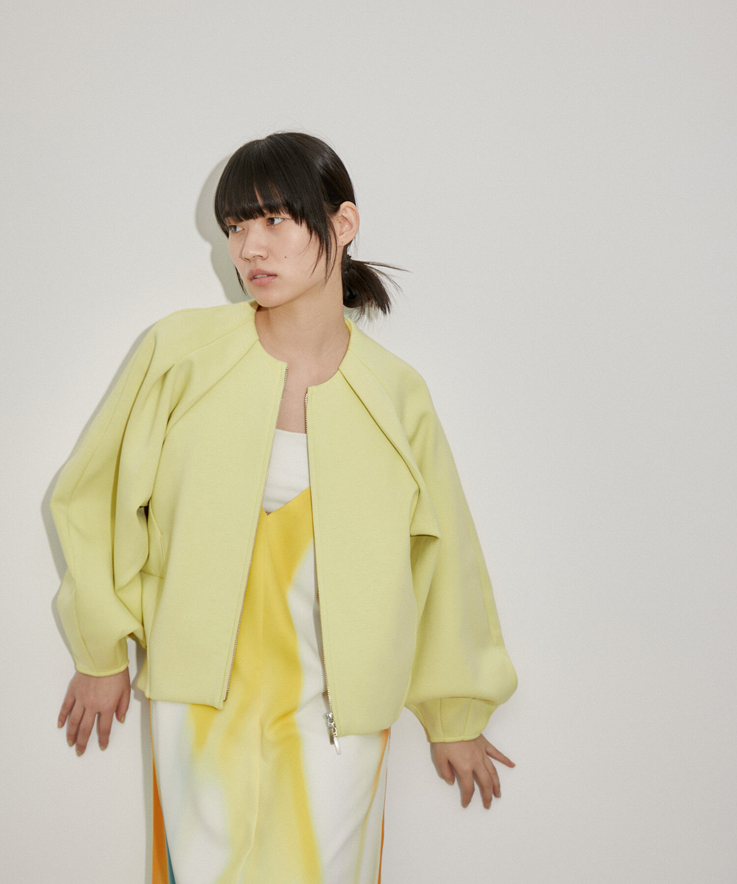 ADAM ET ROPE'「【サステナブル】ダンボールコクーンブルゾン」|ブルゾン・スタジャン|