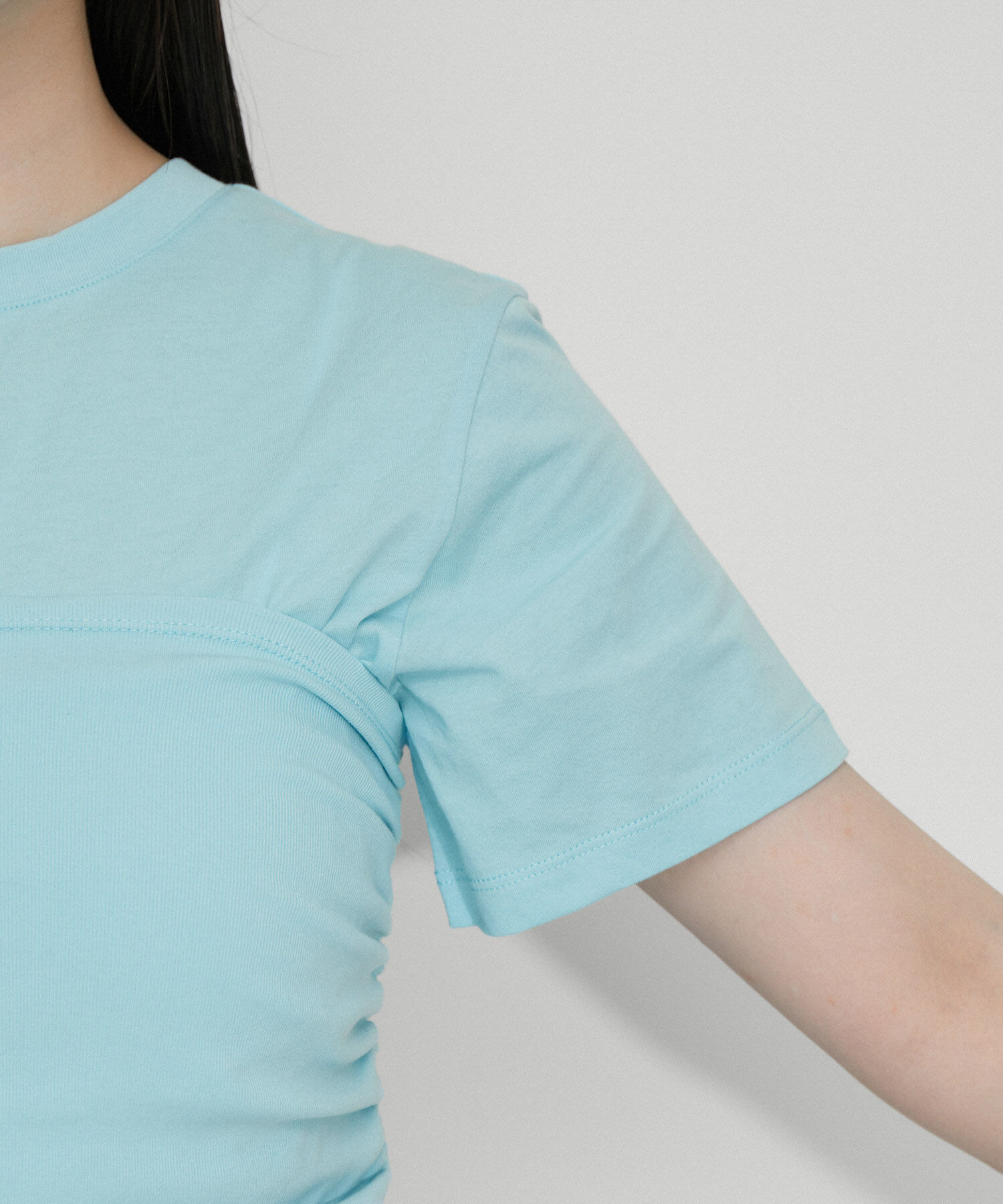 ADAM ET ROPE'「【サステナブル】2wayベアトップTee」|Tシャツ・カットソー|