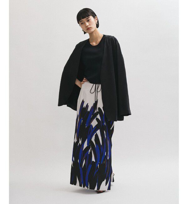 ADAM ET ROPE'「メイクプリントスカート」|スカート|