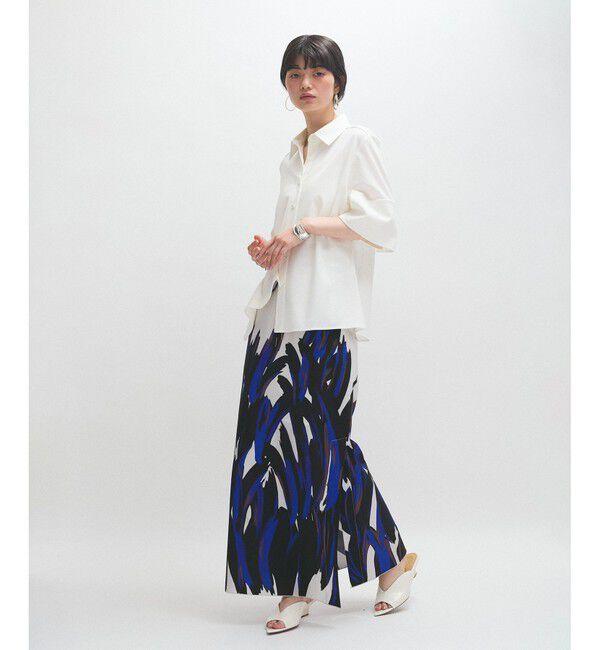 ADAM ET ROPE'「メイクプリントスカート」|スカート|