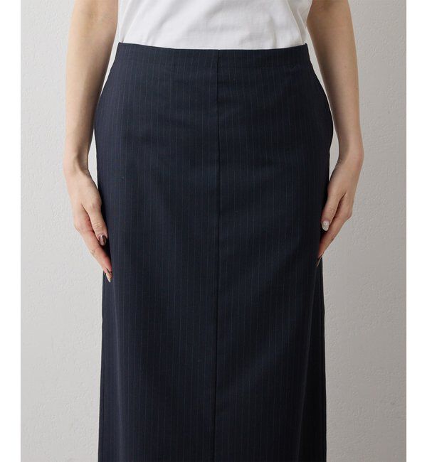 「Iラインスリットスカート」|スカート|