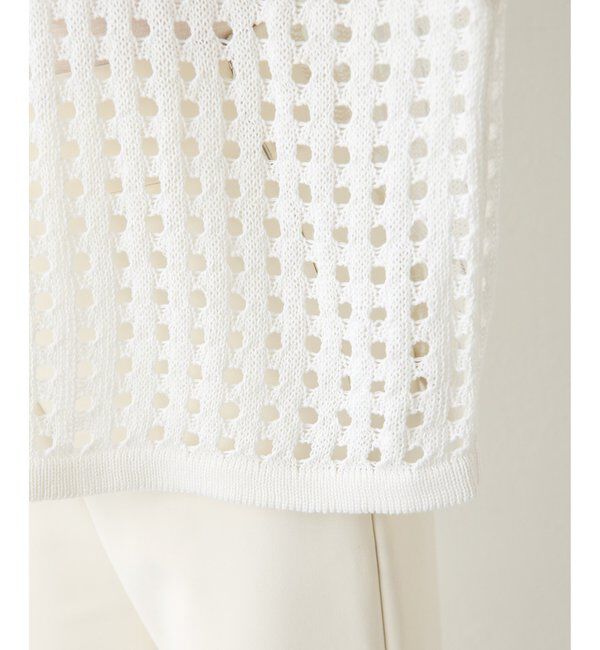  「【Drawing Numbers】アイレットニット」|ニット・セーター|