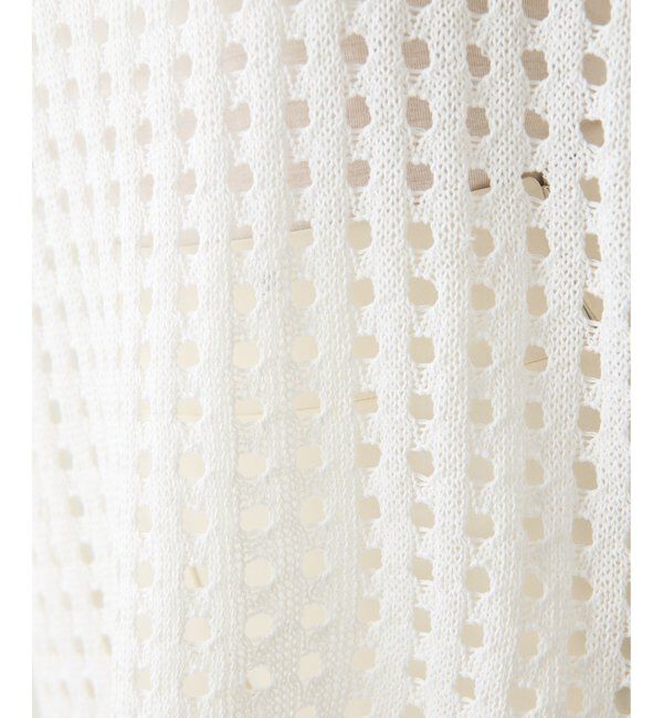  「【Drawing Numbers】アイレットニット」|ニット・セーター|