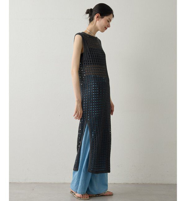  「【Drawing Numbers】アイレットサイドスリットワンピース」|ワンピース|