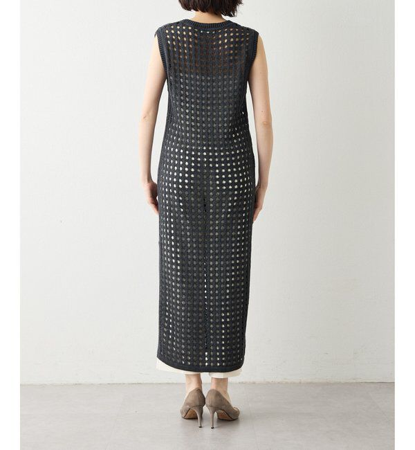  「【Drawing Numbers】アイレットサイドスリットワンピース」|ワンピース|