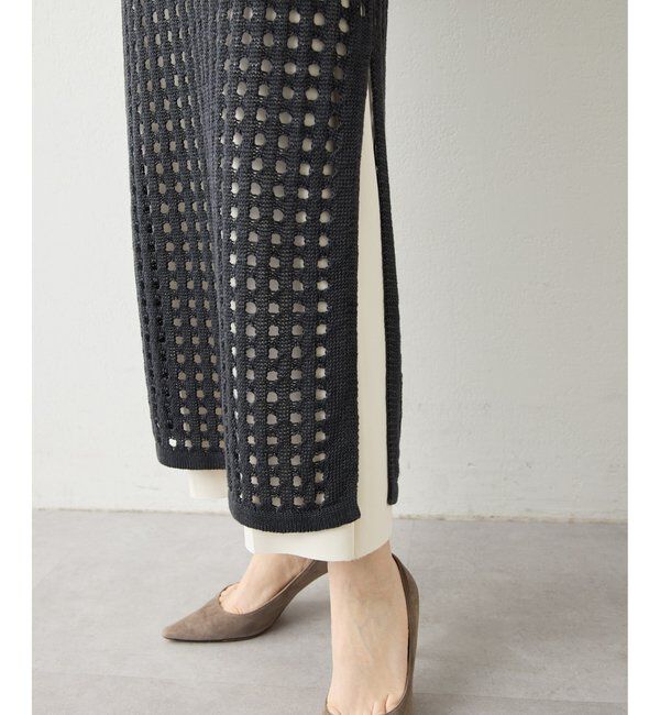  「【Drawing Numbers】アイレットサイドスリットワンピース」|ワンピース|