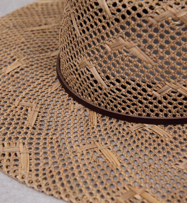  「レザーコードポークパイハット」|ハット|