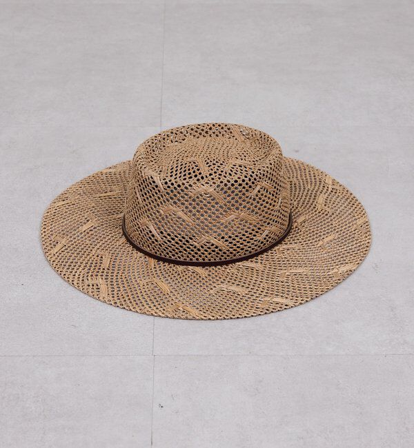  「レザーコードポークパイハット」|ハット|