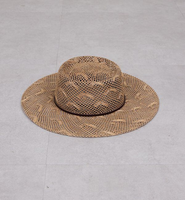  「レザーコードポークパイハット」|ハット|