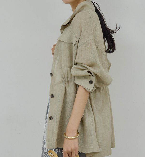  「【SACHIKOコラボ】シアーメッシュミリタリージャケット」|その他|