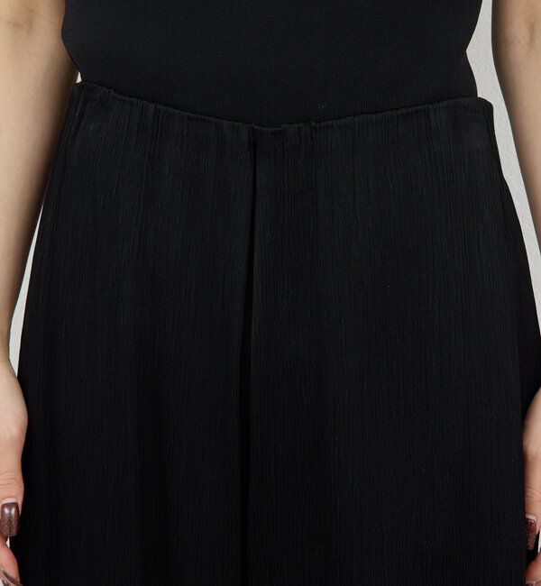  「サテンヨウリュウワイドパンツ」|チノ|