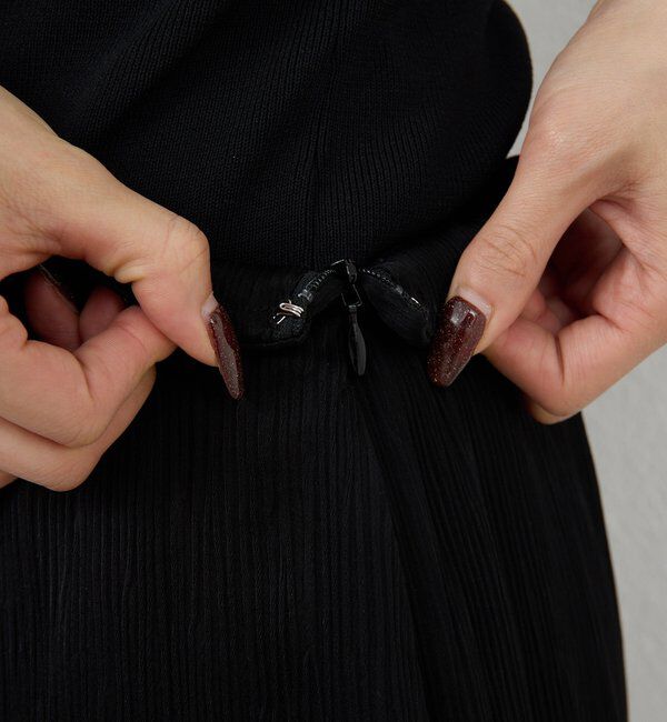  「サテンヨウリュウワイドパンツ」|チノ|