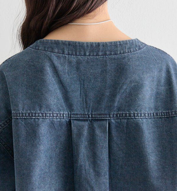  「スタッズデニムシャツジャケット」|シャツ・ブラウス|