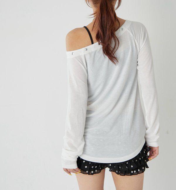  「エリオットラウンドヘムシアートップス」|Tシャツ・カットソー|